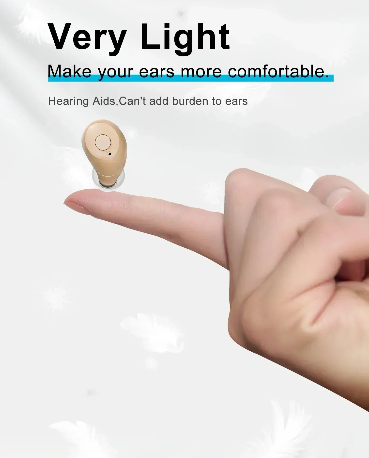 EarVoix®  ITE Smart Hearing Device (App Controlled)