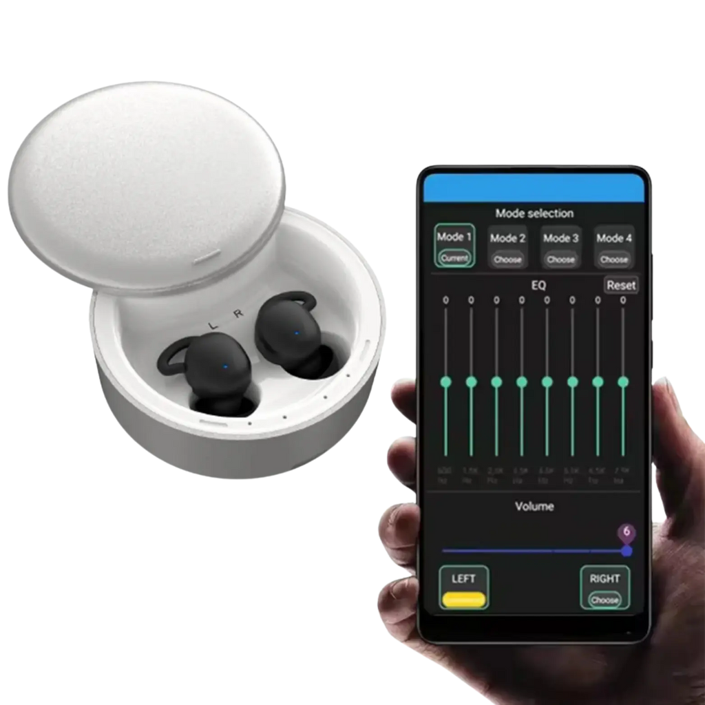 EarVoix® ITE Smart Hearing Device (App Controlled)